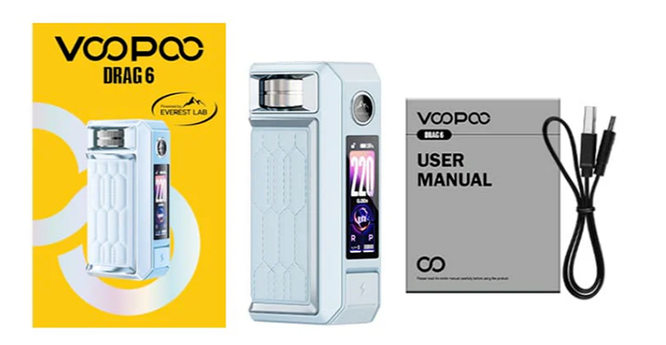 VOOPOO Drag 6 Box Mód obsah balenia